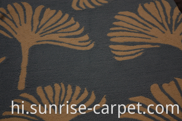 Dyeable Acrylic Hand Hooked Carpet Rug